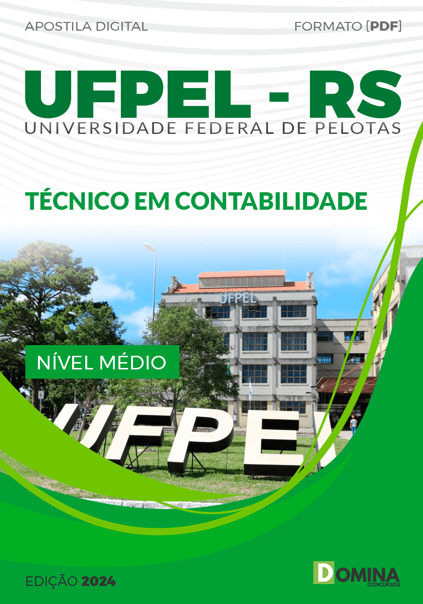 Apostila UFPel RS 2024 Técnico em Contabilidade