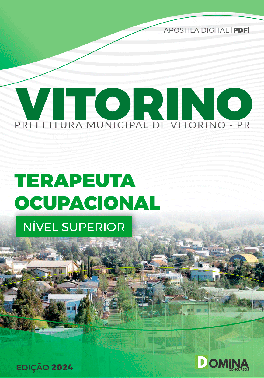 Apostila Pref Vitorino PR 2024 Terapeuta Ocupacional