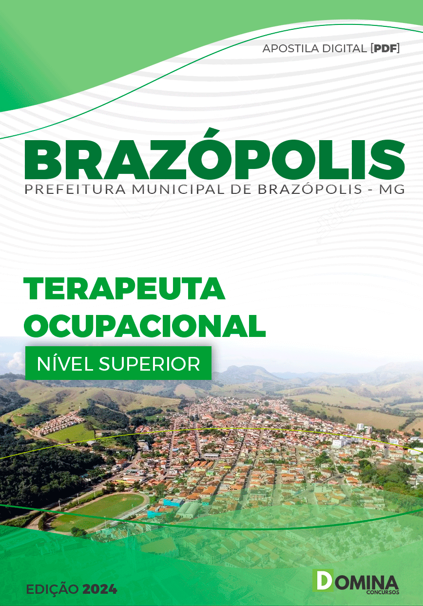 Apostila Pref Brazópolis MG 2024 Terapeuta Ocupacional