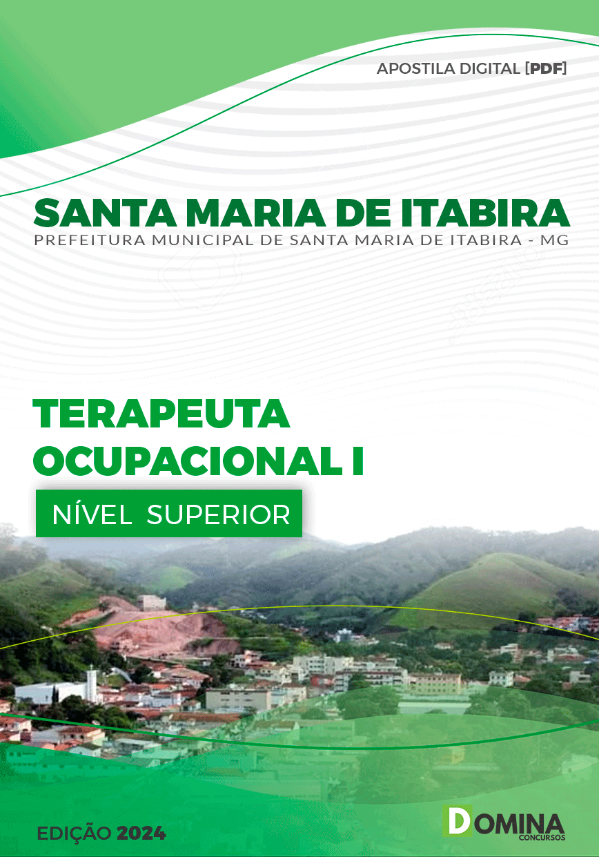 Apostila Pref Santa Maria Itabira MG 2024 Terapeuta Ocupacional