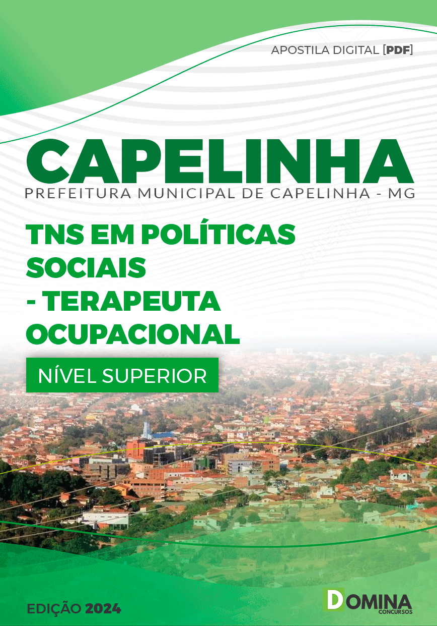 Apostila Pref Capelinha MG 2024 Terapeuta Ocupacional