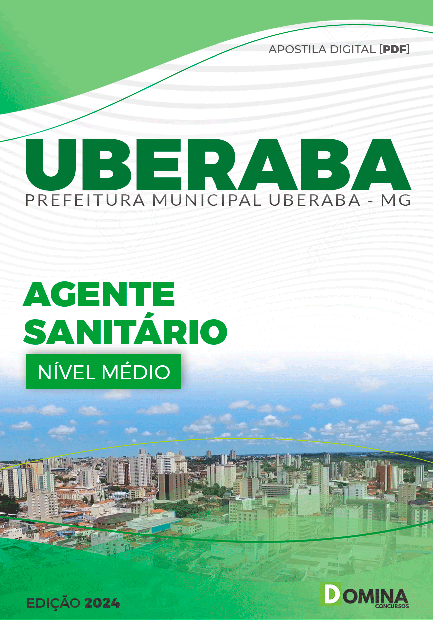 Apostila Pref Uberaba MG 2024 Agente Sanitário