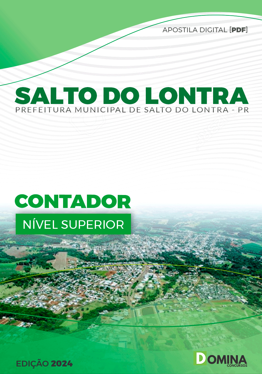 Apostila Pref Salto do Lontra PR 2024 Contador