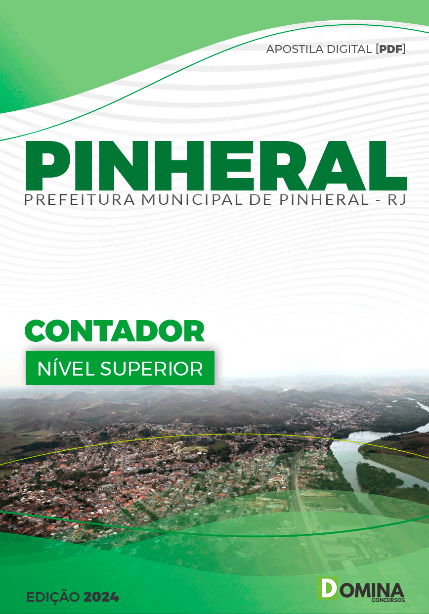 Apostila Pref Pinheiral RJ 2024 Contador