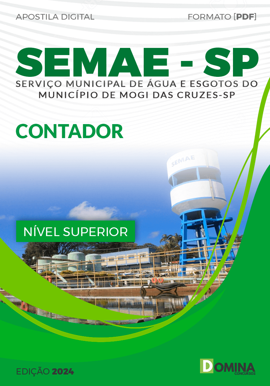 Apostila Concurso SEMAE SP 2024 Contador