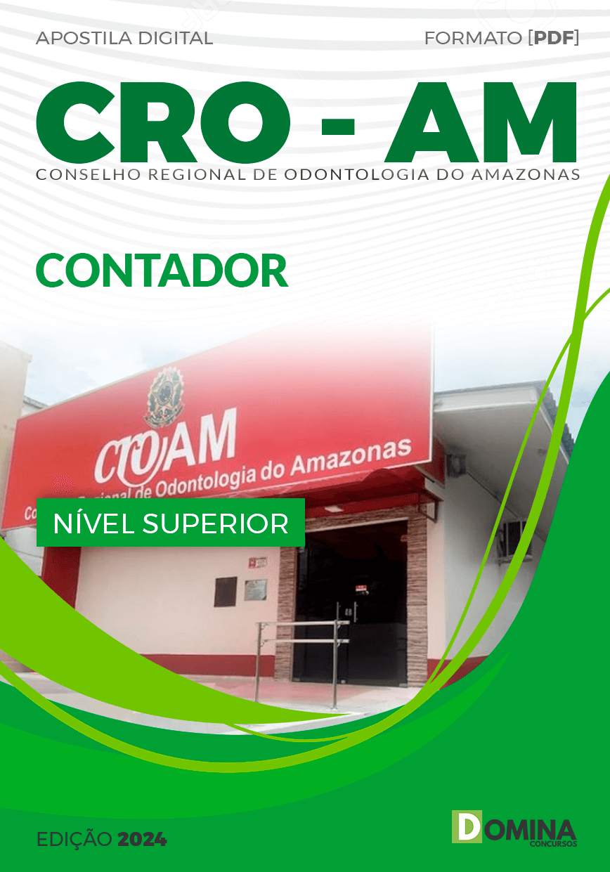 Apostila Concurso CRO AM 2024 Contador