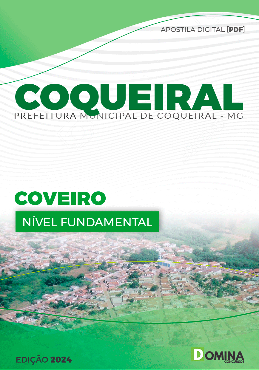 Apostila Pref Coqueiral MG 2024 Coveiro