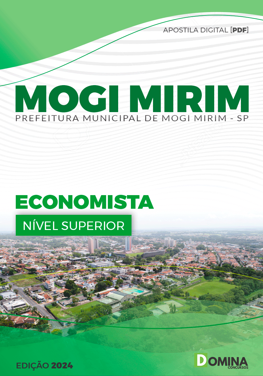 Apostila Pref Mogi Mirim SP 2024 Economista