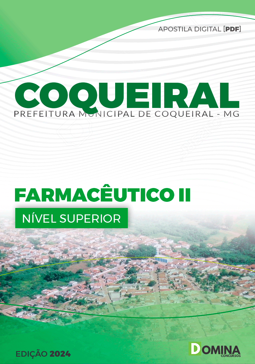 Apostila Pref Coqueiral MG 2024 Farmacêutico II