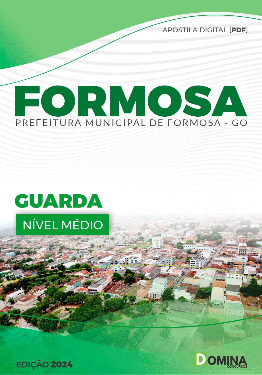 Apostila Pref Formosa GO 2024 Guarda