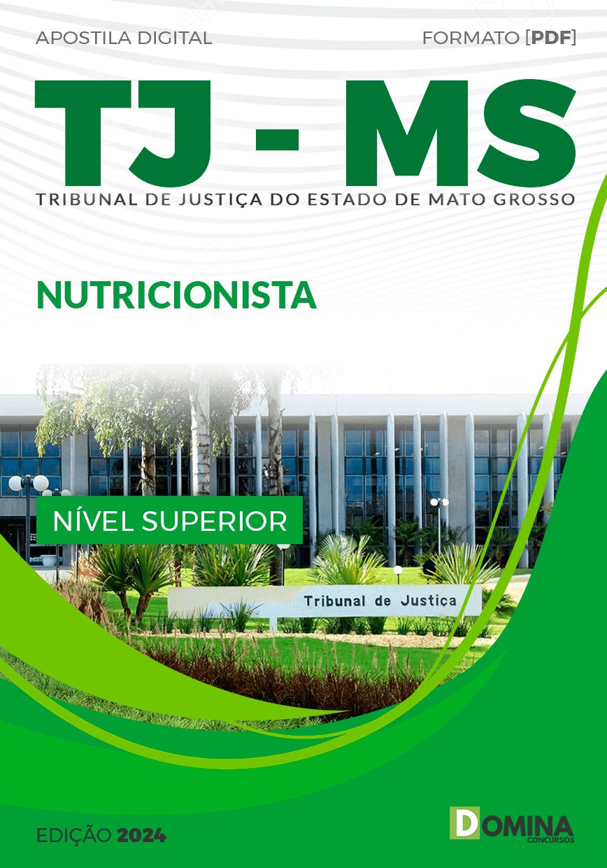 Apostila Concurso TJ MS 2025 Nutricionista