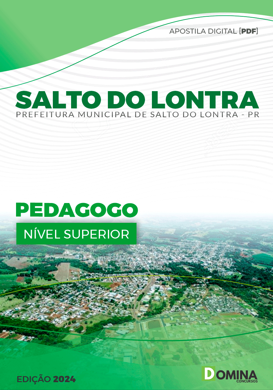 Apostila Pref Salto do Lontra PR 2024 Pedagogo