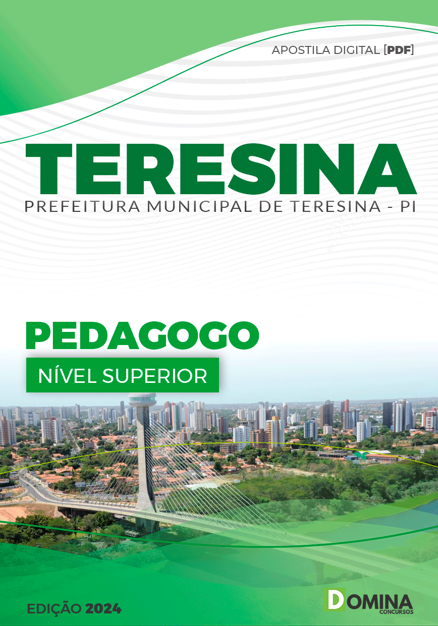 Apostila Pref Teresina PI 2024 Pedagogo