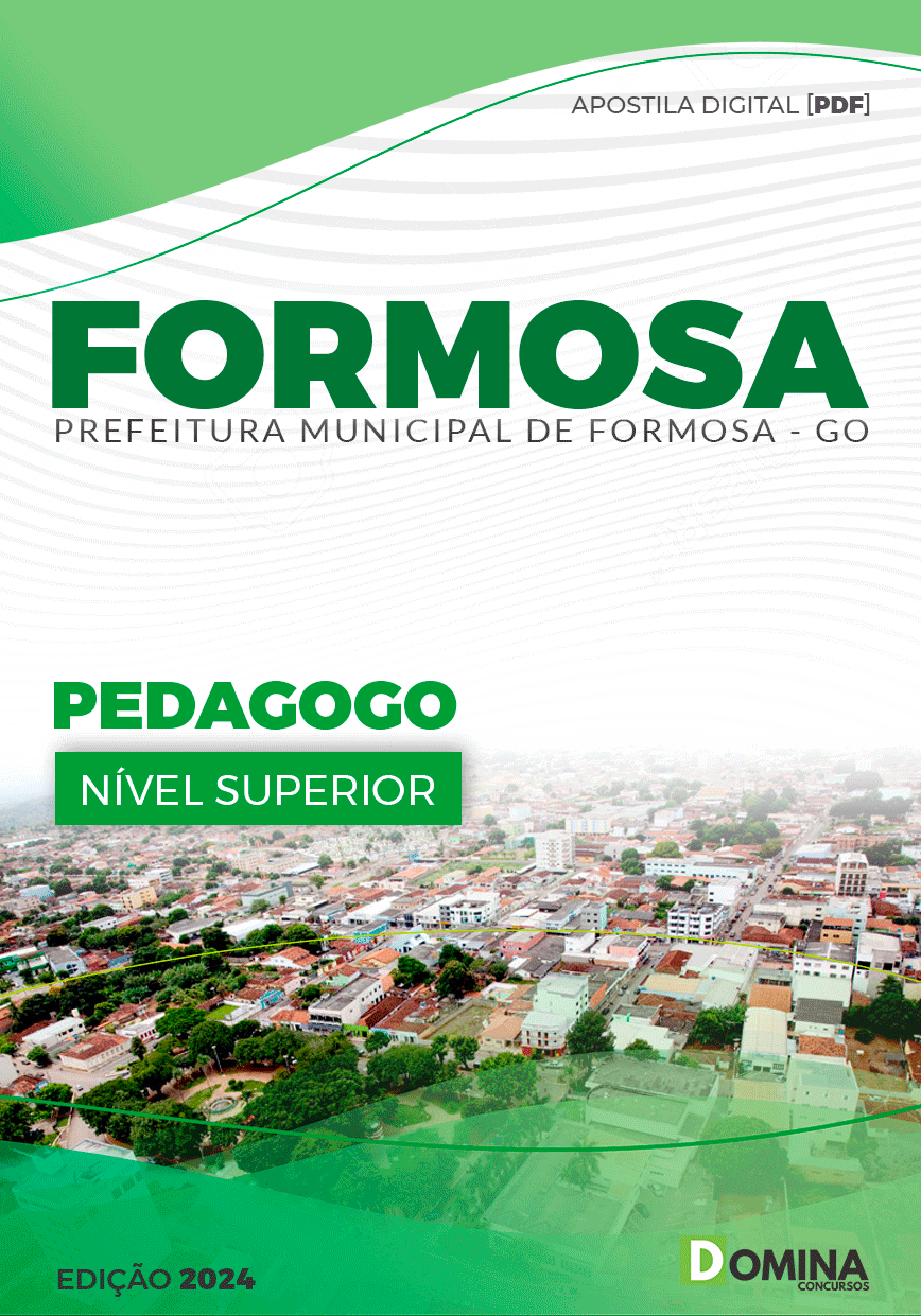 Apostila Pref Formosa GO 2024 Pedagogo