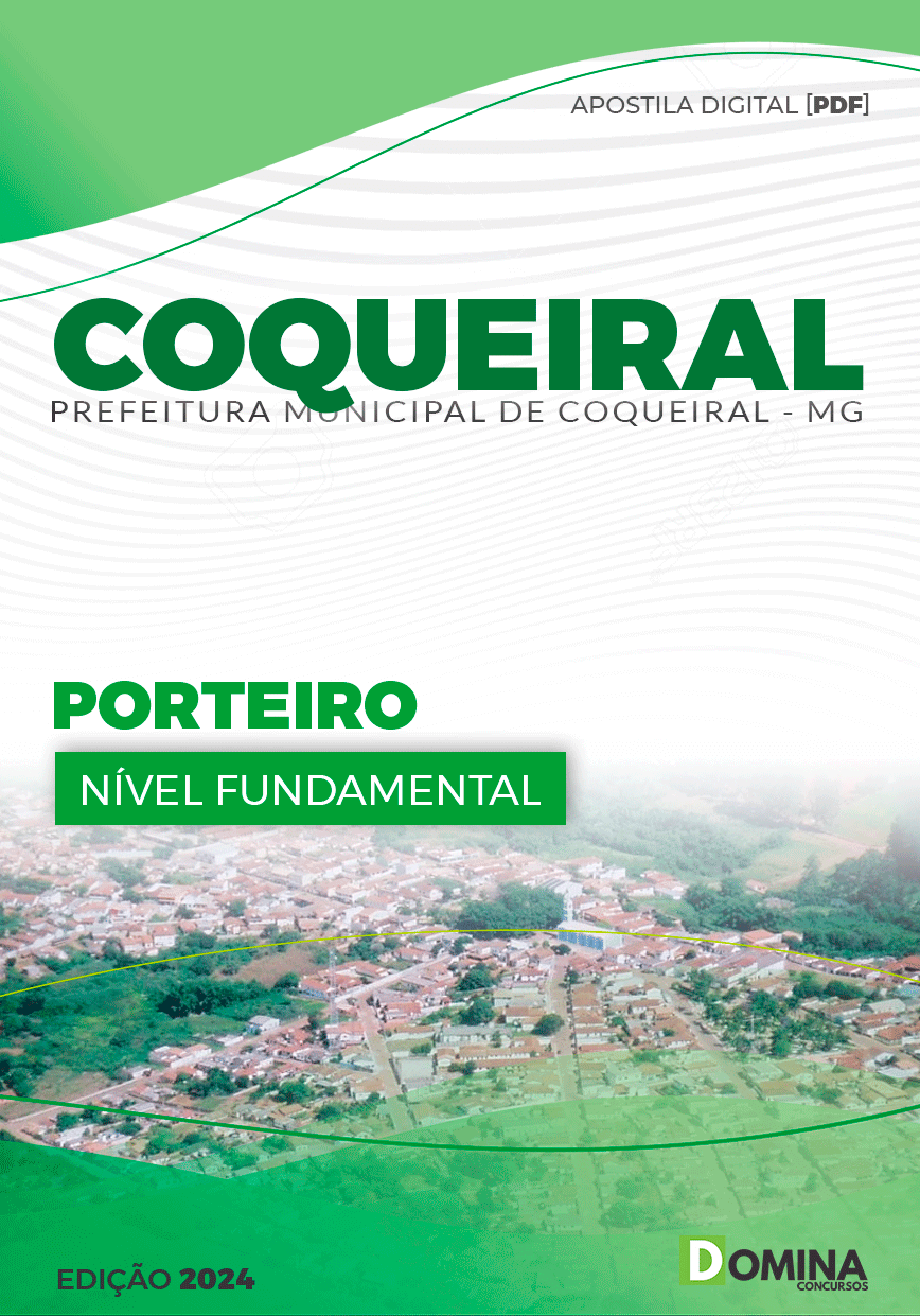 Apostila Pref Coqueiral MG 2024 Porteiro