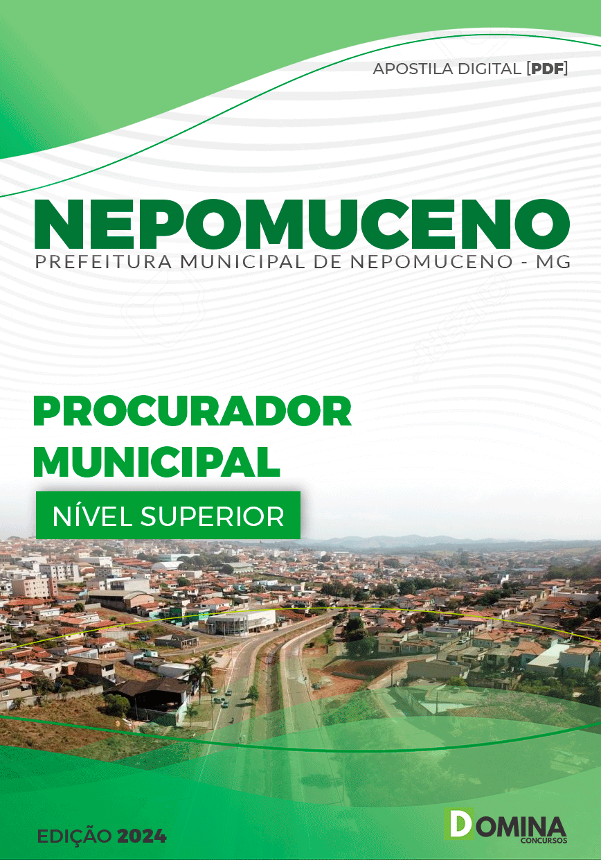 Apostila Pref Nepomuceno MG 2024 Procurador Municipal