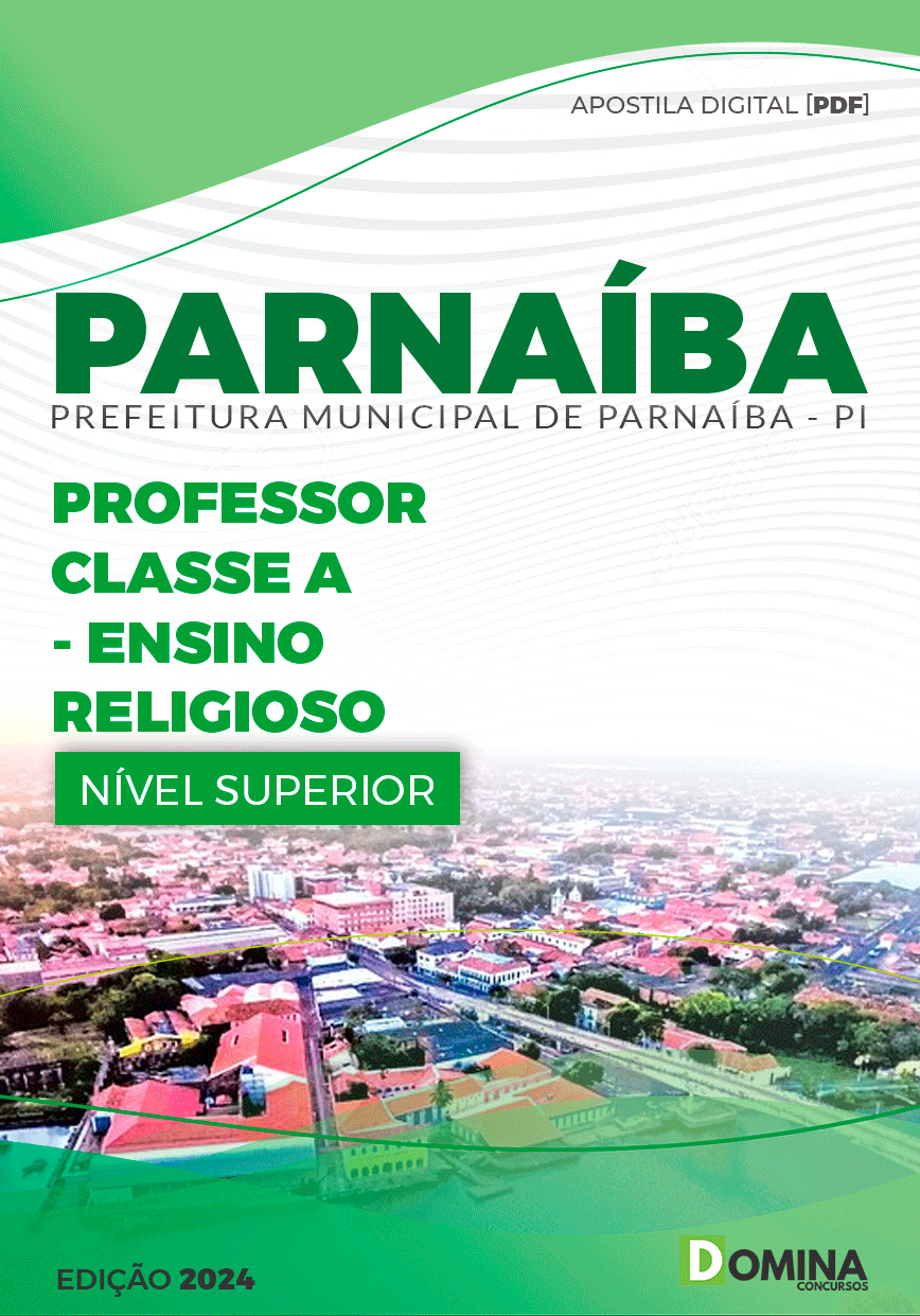 Apostila Pref Parnaíba PI 2024 Professor Ensino Religioso