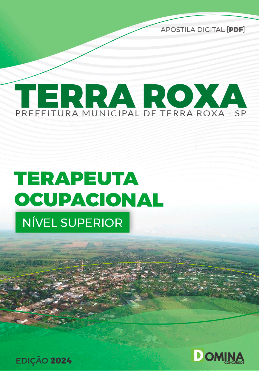 Apostila Pref Terra Roxa SP 2024 Terapeuta Ocupacional