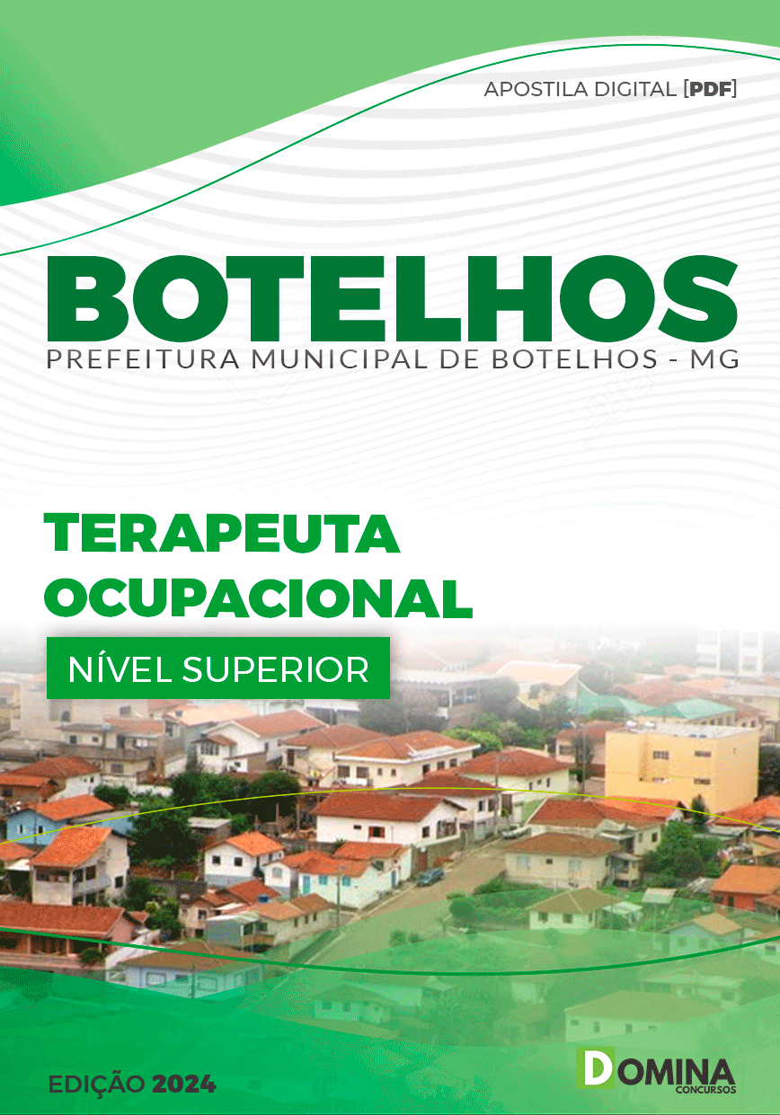 Apostila Pref Botelhos MG 2024 Terapeuta Ocupacional