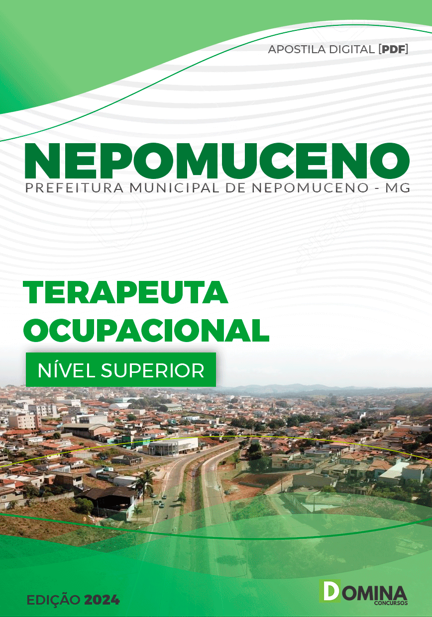 Apostila Pref Nepomuceno MG 2024 Terapeuta Ocupacional