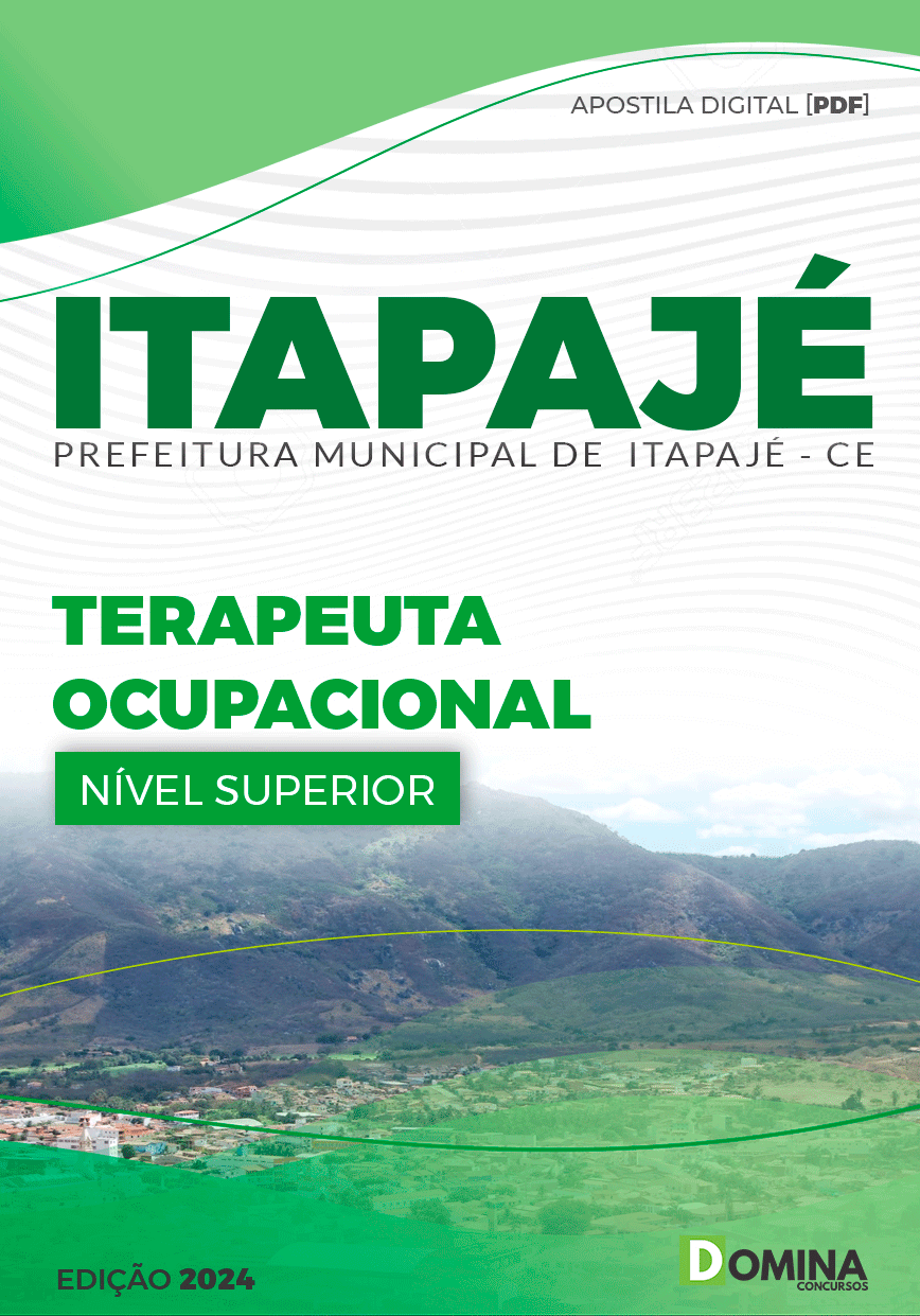 Apostila Concurso Pref Itapajé CE 2024 Terapeuta Ocupacional