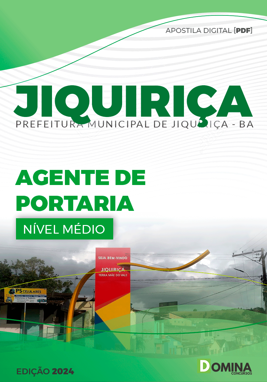 Apostila Pref Jiquiriça BA 2024 Agente Portaria