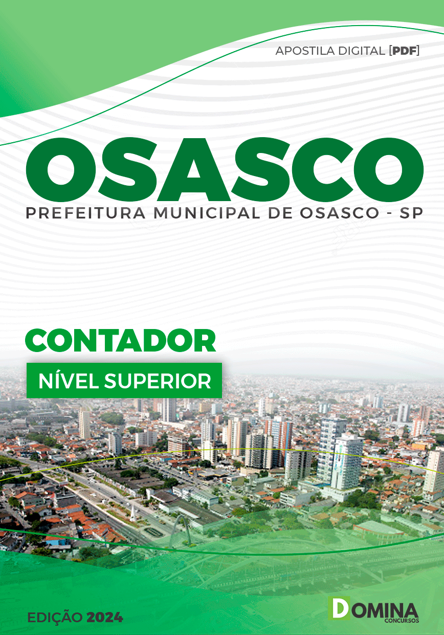 Apostila Pref Osasco SP 2024 Contador