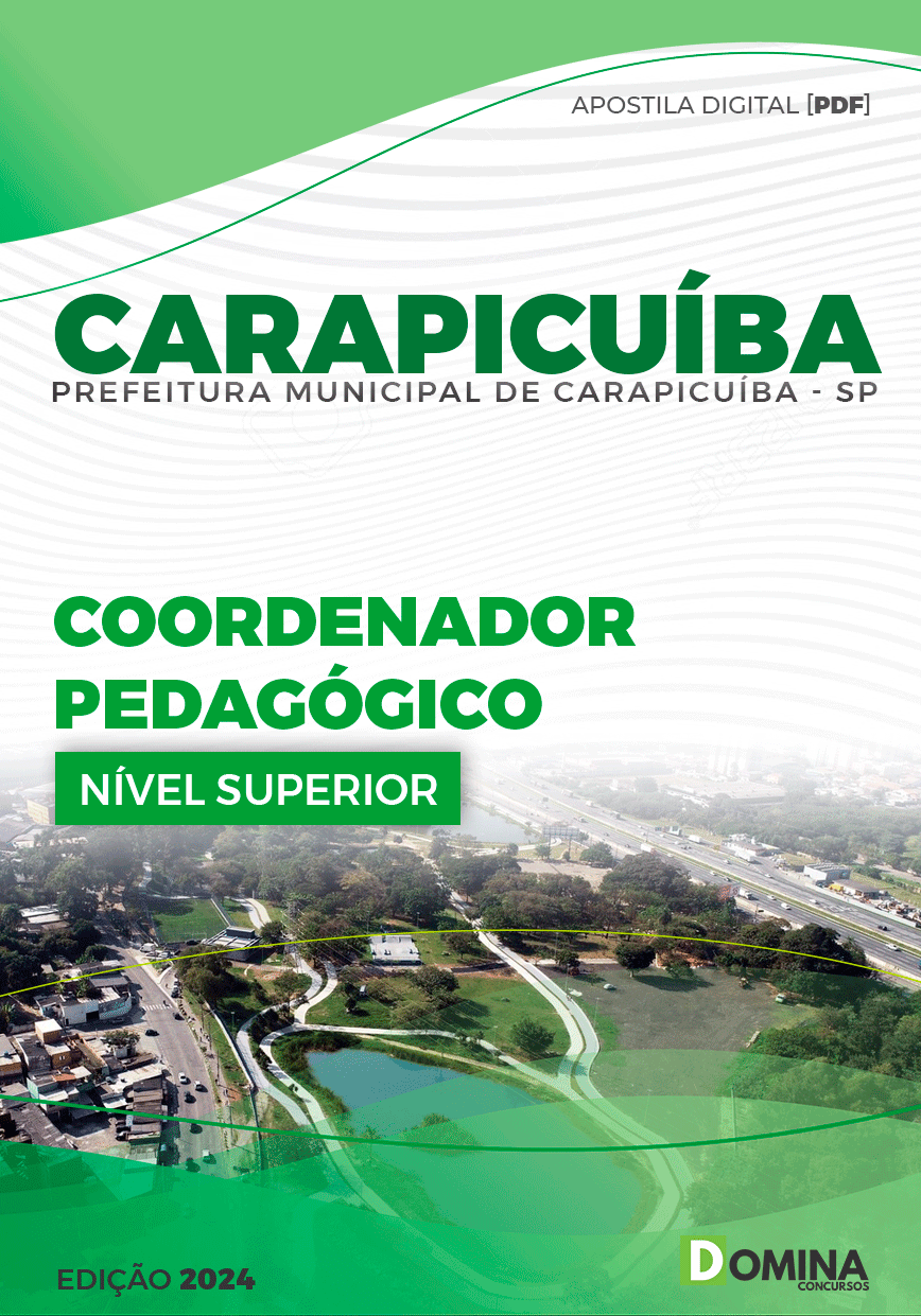 Apostila Pref Carapicuíba SP 2024 Coordenador Pedagógico