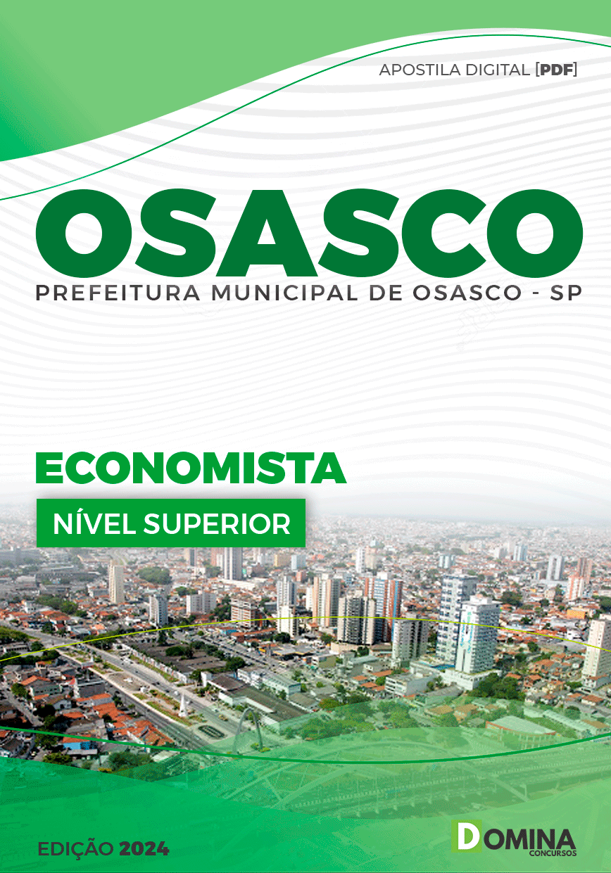 Apostila Pref Osasco SP 2024 Economista