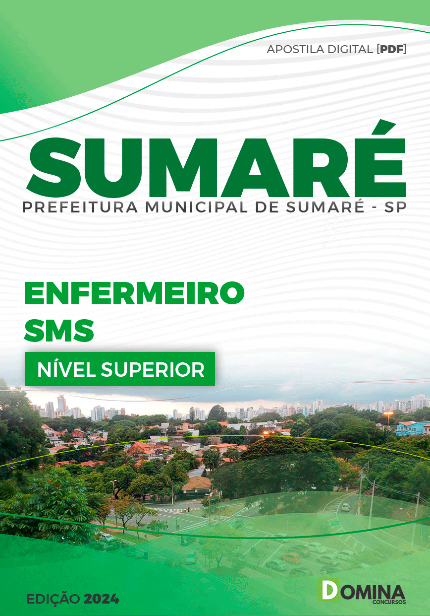 Apostila Pref Sumaré SP 2024 Enfermeiro SMS