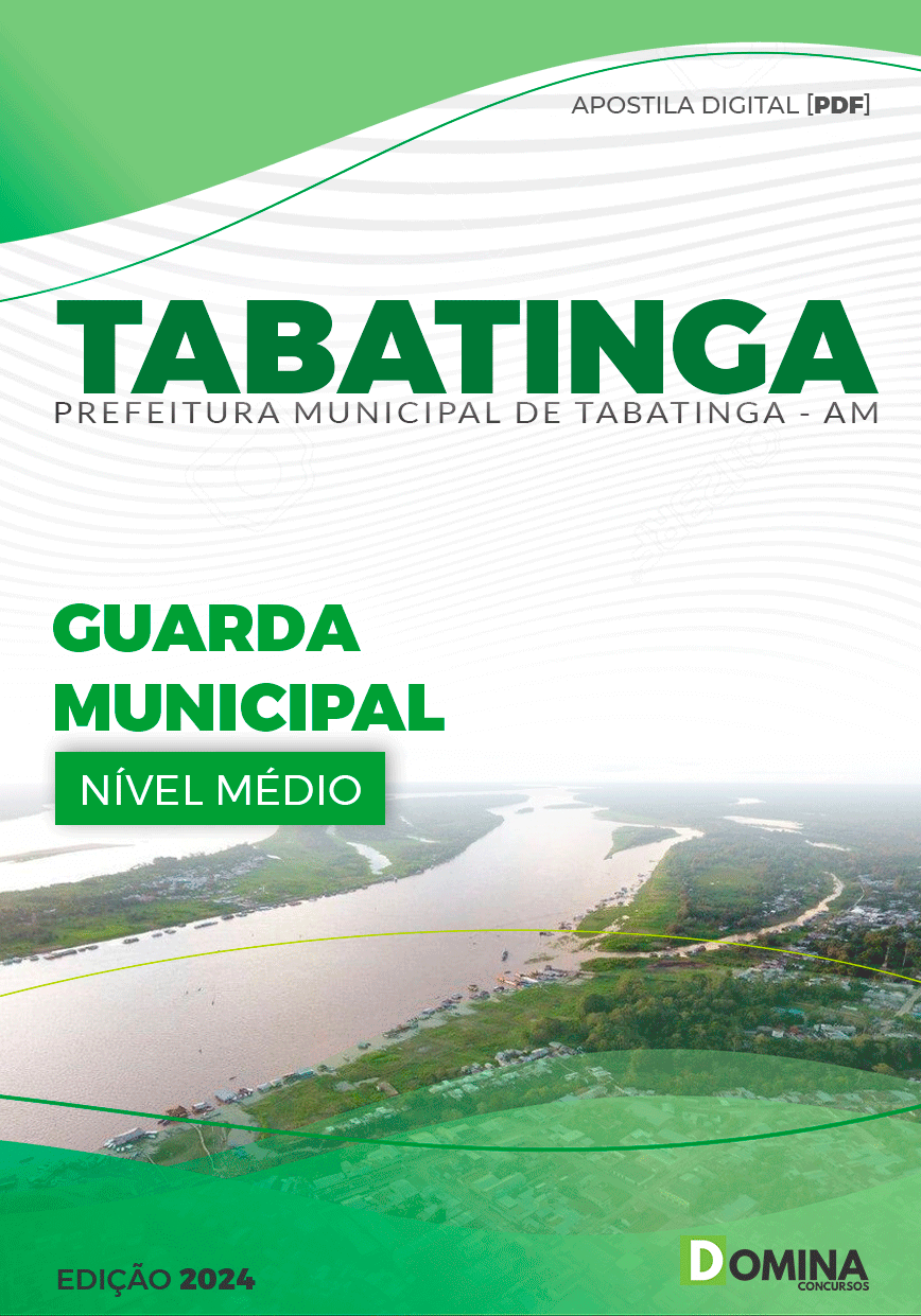 Apostila Pref Tabatinga AM 2024 Guarda Municipal