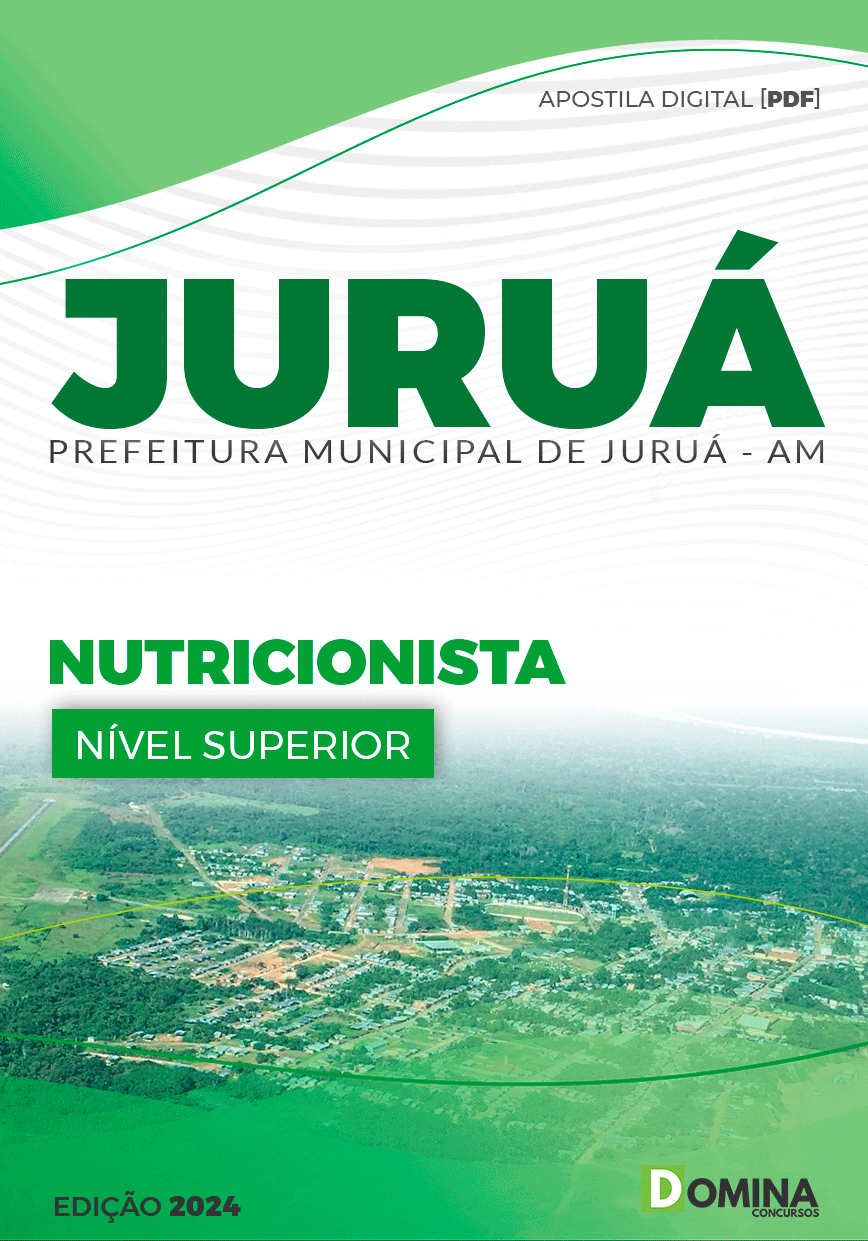 Apostila Concurso Pref Juruá AM 2024 Nutricionista