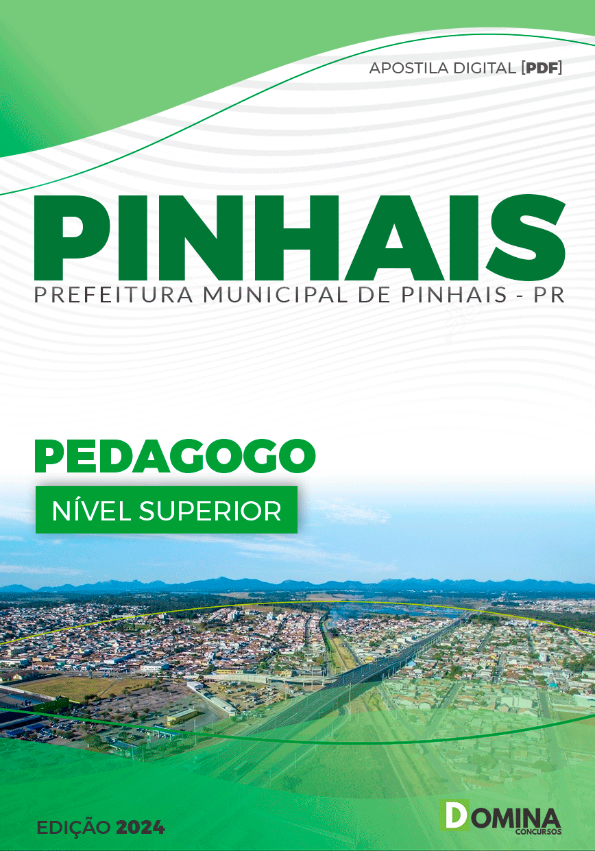 Apostila Pref Pinhais PR 2024 Pedagogo