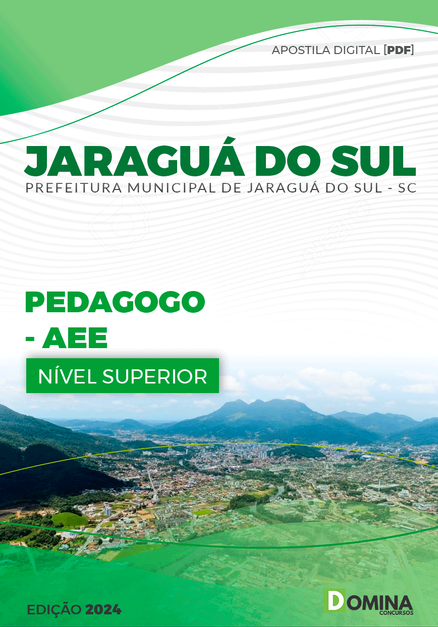 Apostila Pref Jaraguá do Sul SC 2024 Pedagogo AEE