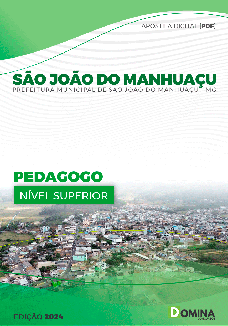 Apostila Pref São João do Manhuaçu MG 2024 Pedagogo