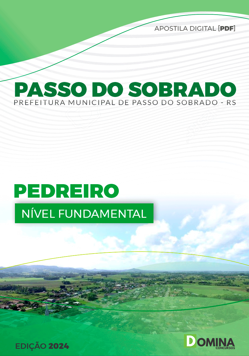 Apostila Pref Passo do Sobrado RS 2024 Pedreiro