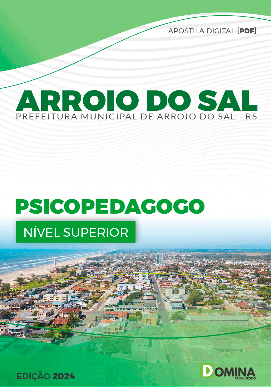 Apostila Pref Arroio do Sal RS 2024 Psicopedagogo