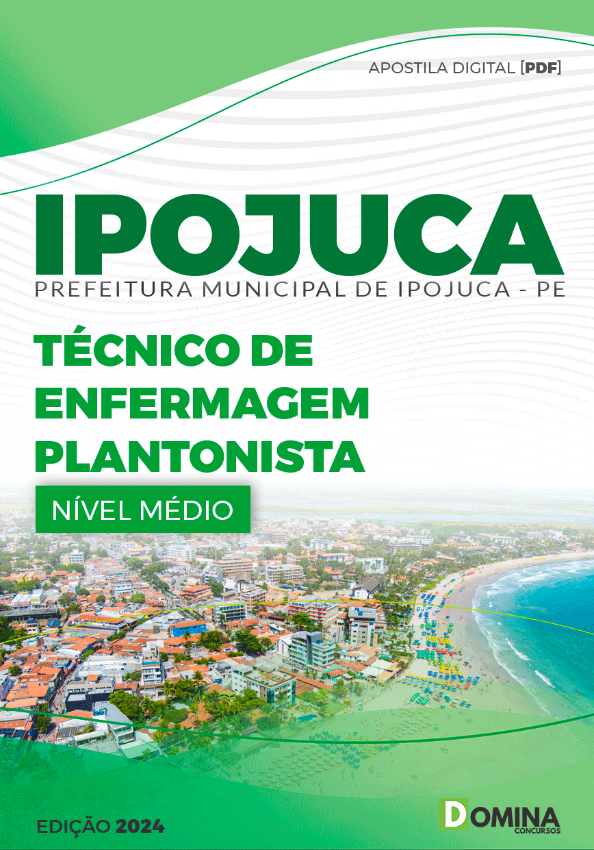 Apostila Pref Ipojuca PE 2024 Técnico Enfermagem Plantonista