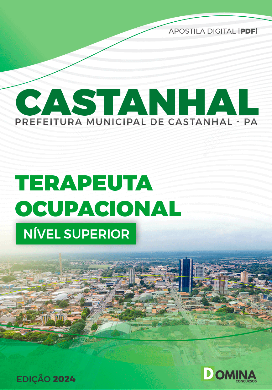 Apostila Pref Castanhal PA 2024 Terapeuta Ocupacional