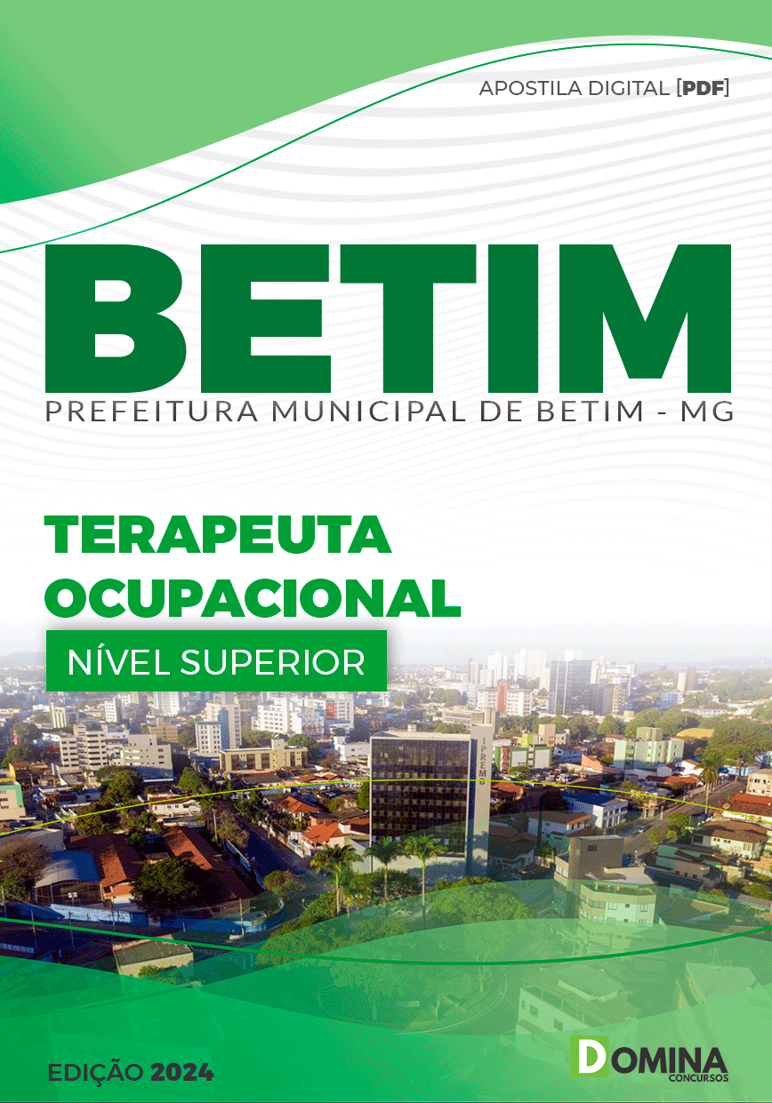 Apostila Pref Betim MG 2024 Terapeuta Ocupacional