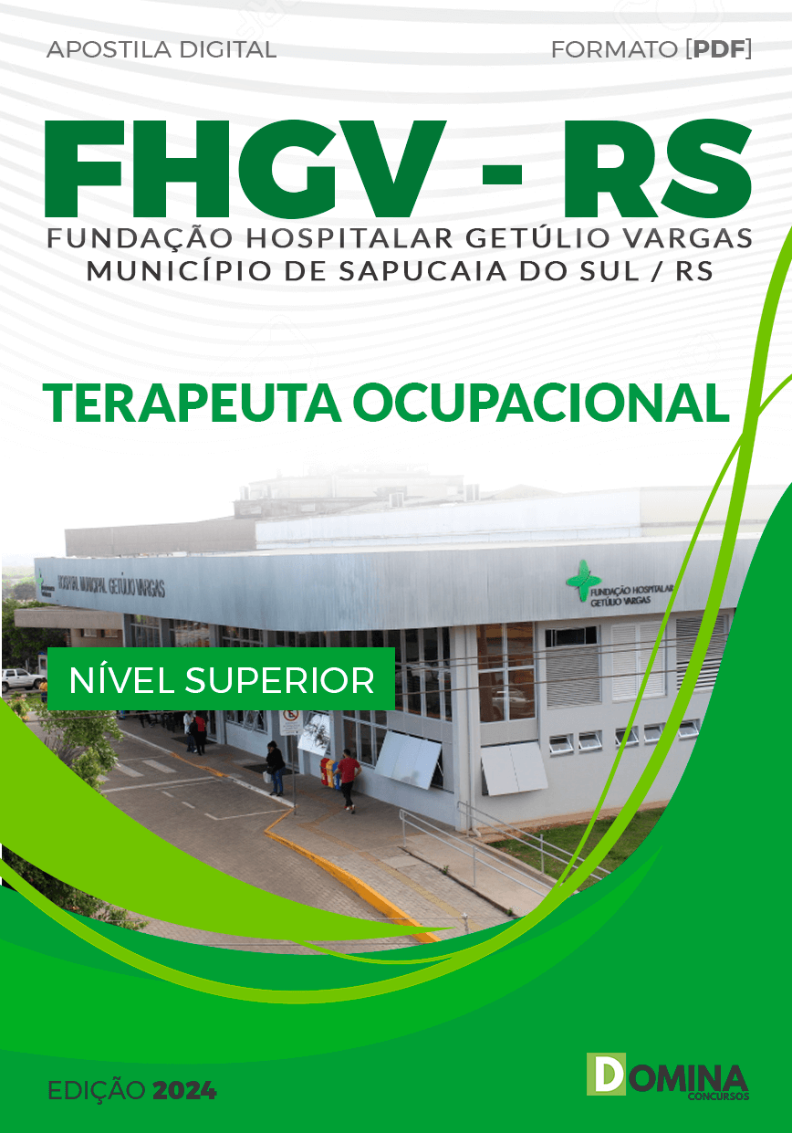 Apostila Concurso FHGV RS 2024 Terapeuta Ocupacional