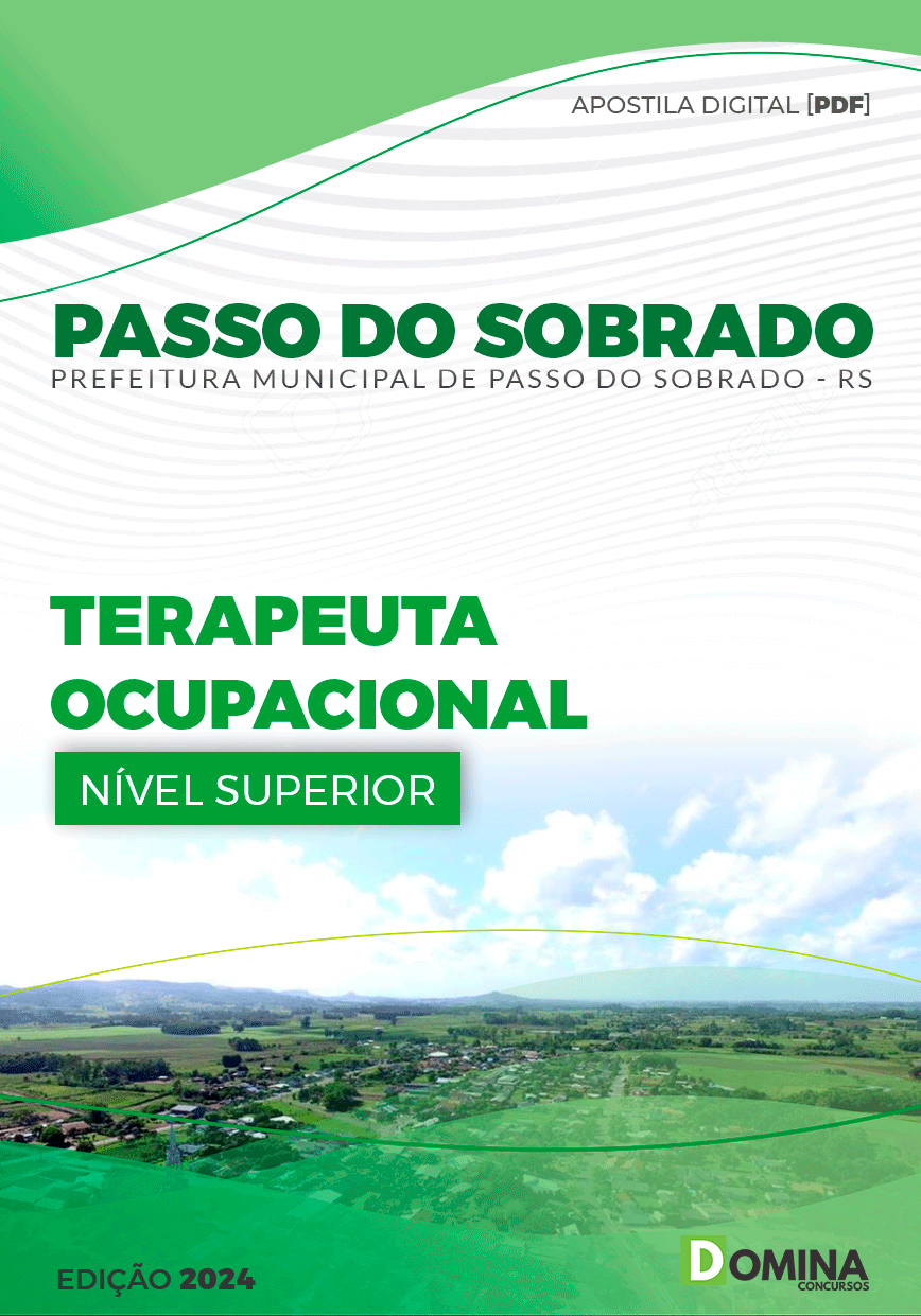 Apostila Pref Passo do Sobrado RS 2024 Terapeuta Ocupacional