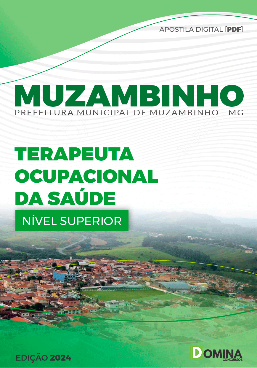 Apostila Pref Muzambinho MG 2024 Terapeuta Ocupacional Saúde