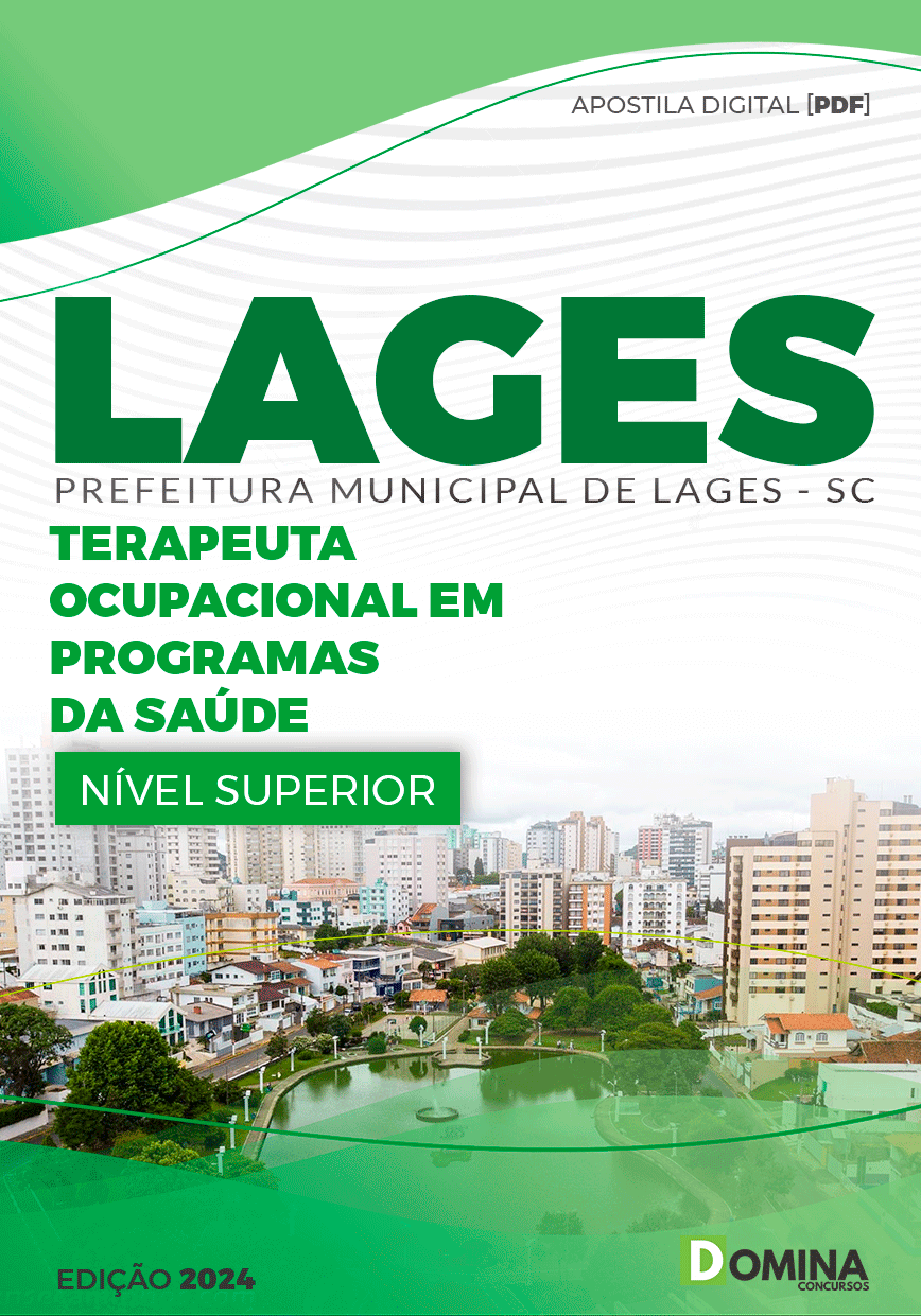 Pref Lages SC 2024 Terapeuta Ocupacional Programas da Saúde