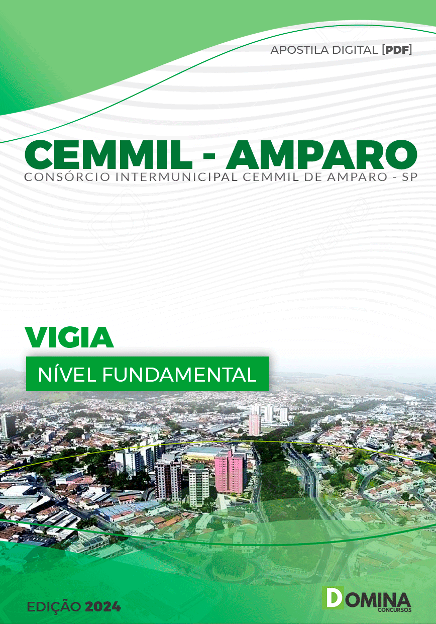 Apostila CEMMIL Amparo SP 2024 Vigia