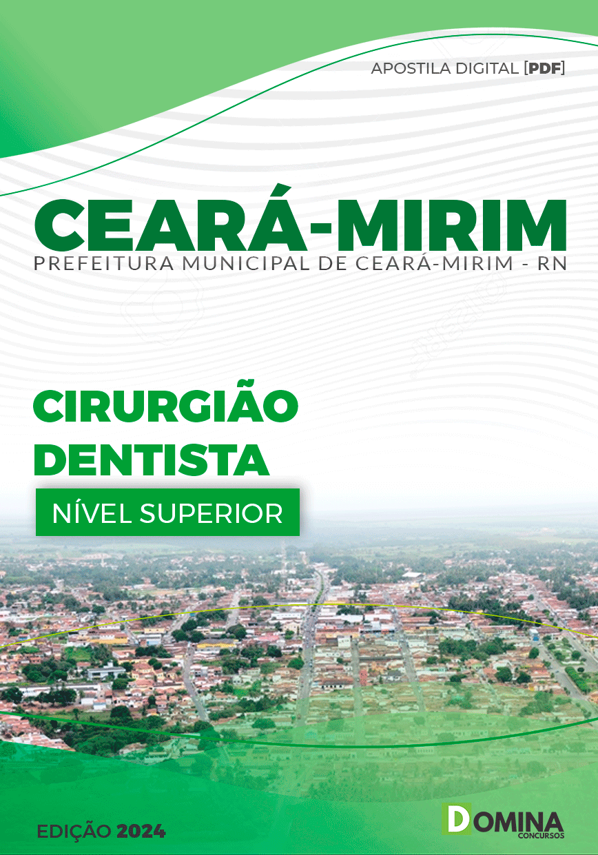 Apostila Pref Ceará Mirim RN 2024 Cirurgião Dentista