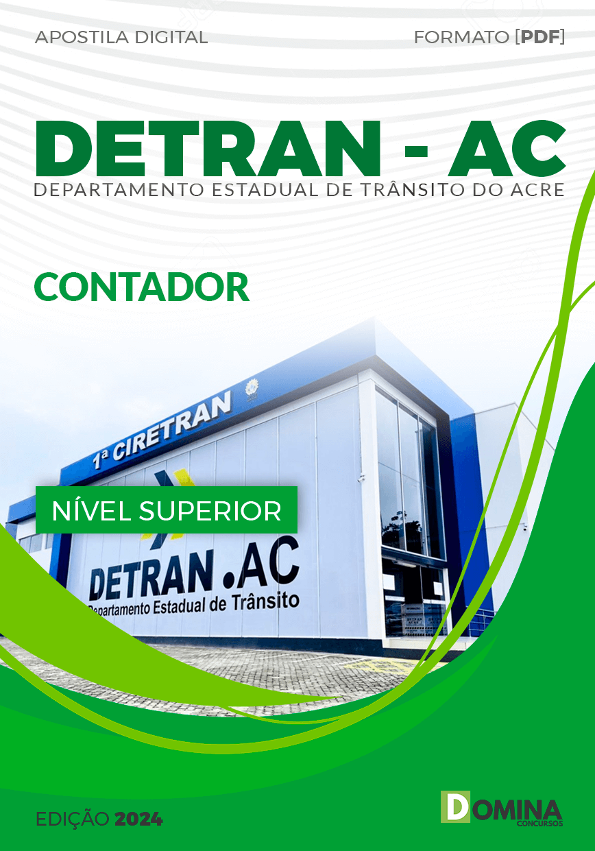 Apostila DETRAN AC 2024 Contador