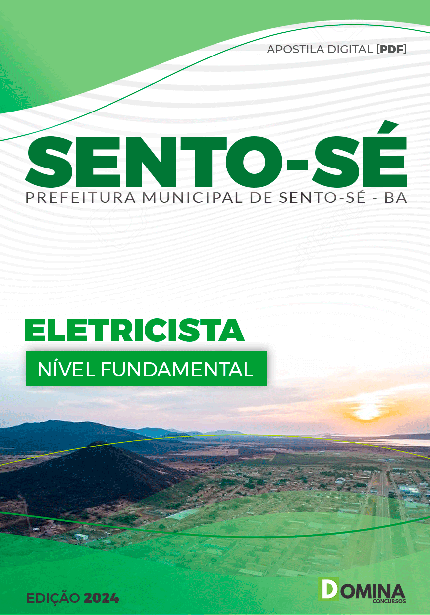 Apostila Pref Sento-Sé BA 2024 Eletricista
