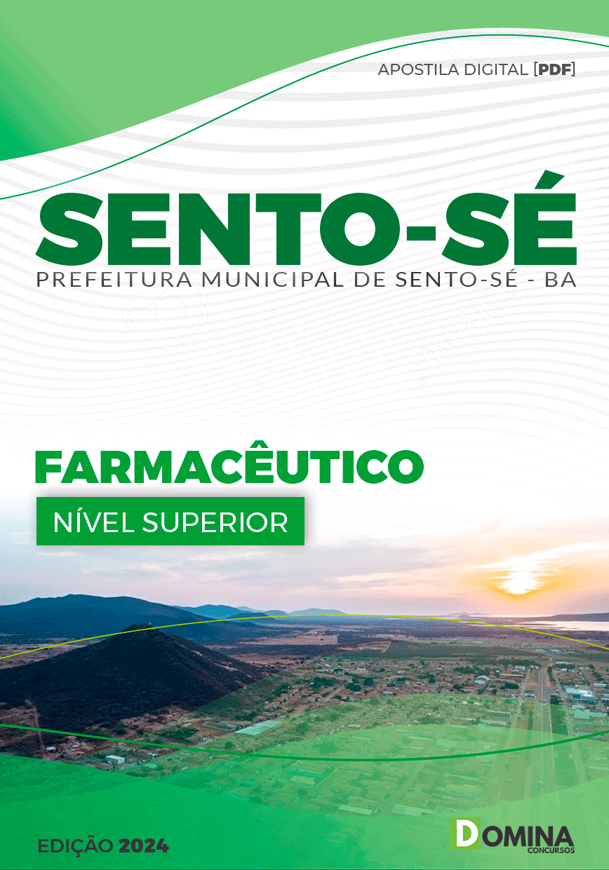 Apostila Pref Sento-Sé BA 2024 Farmacêutico