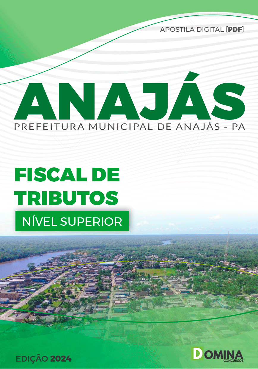 Apostila Pref Anajás PA 2024 Fiscal Tributos